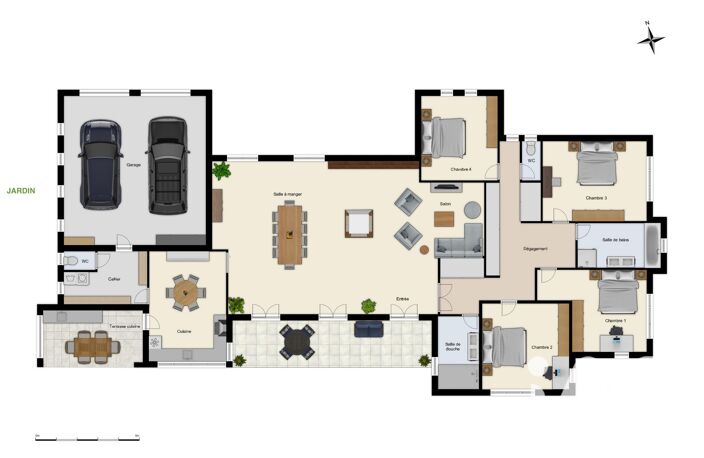 Vente Maison/villa 5 pièces — photo 4