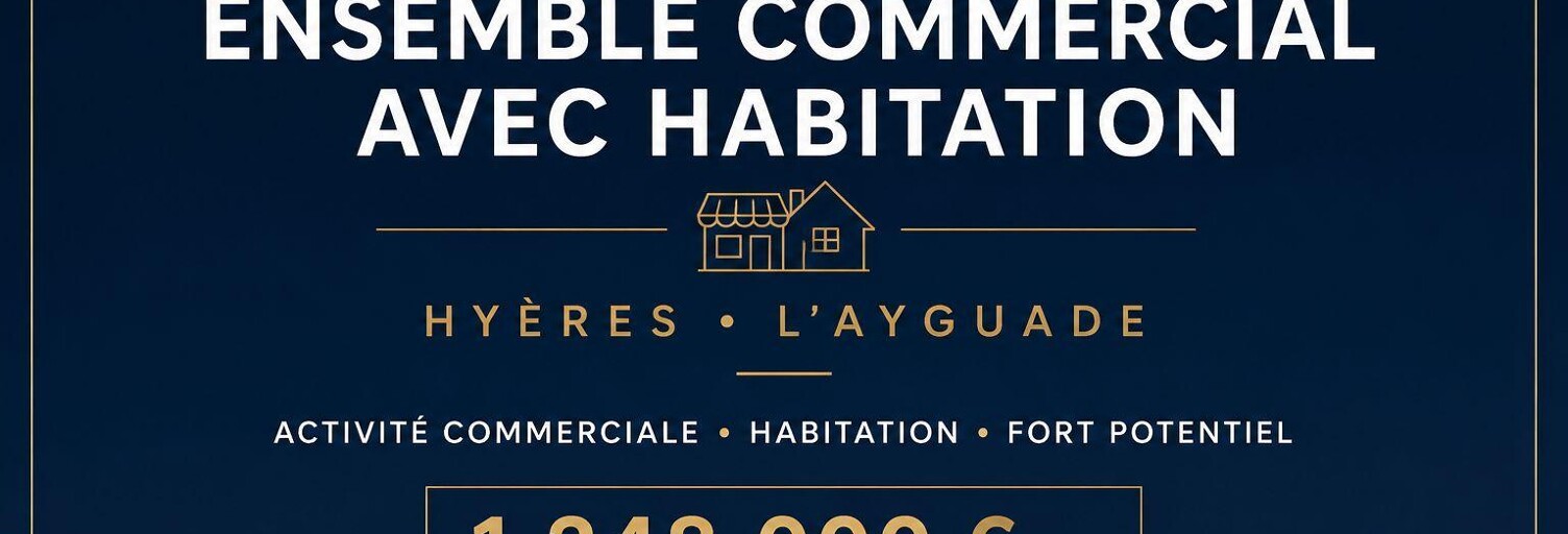 Commerce  115 m² à vendre à Hyères (83400)