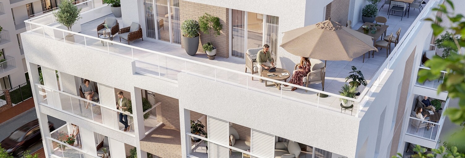 Appartement neuf T2, T3, T4, T5 Pièce 42 à 90 m² à vendre à Drancy (93700)
