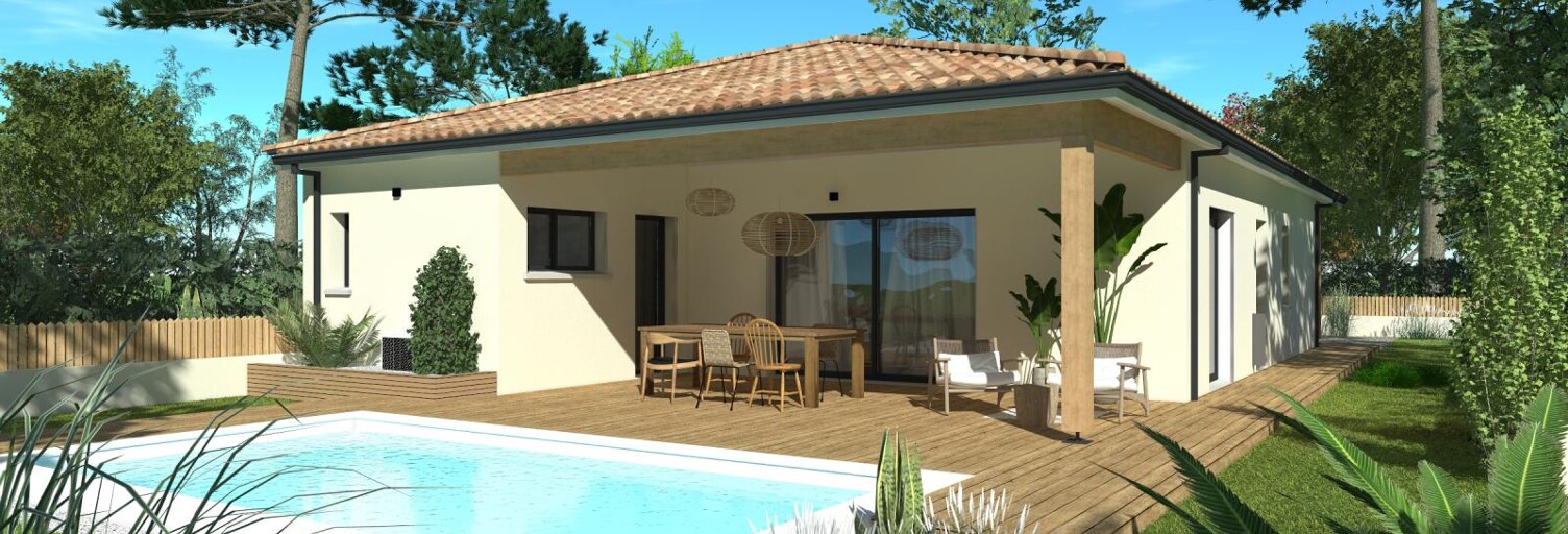 Maison 80 m² à construire Mios (33380)