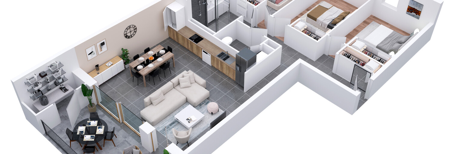 Appartement 4 Pièces 81 m² à vendre à Aix-les-Bains (73100)