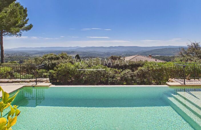 Villa avec vue panoramique et piscine à débordement en position — photo 4