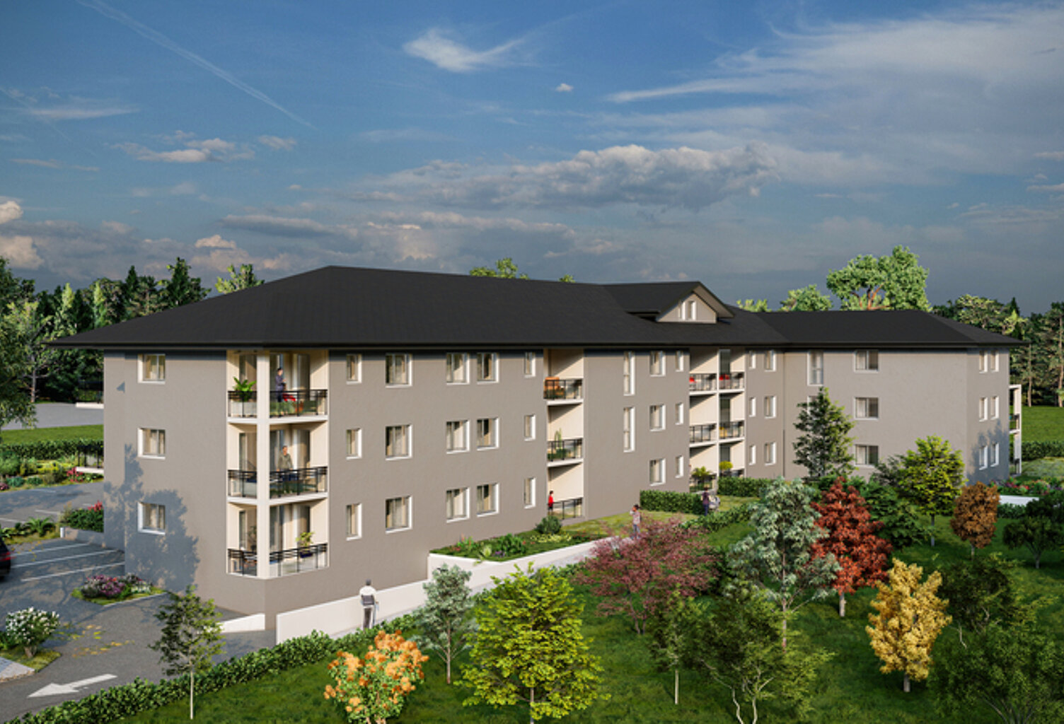 Appartement 2 pièces à vendre à SEYSSEL (01) avec terrasse et proche du Rhône. En train à 1 heure de Lyon et 45 mn de Genève — photo 1