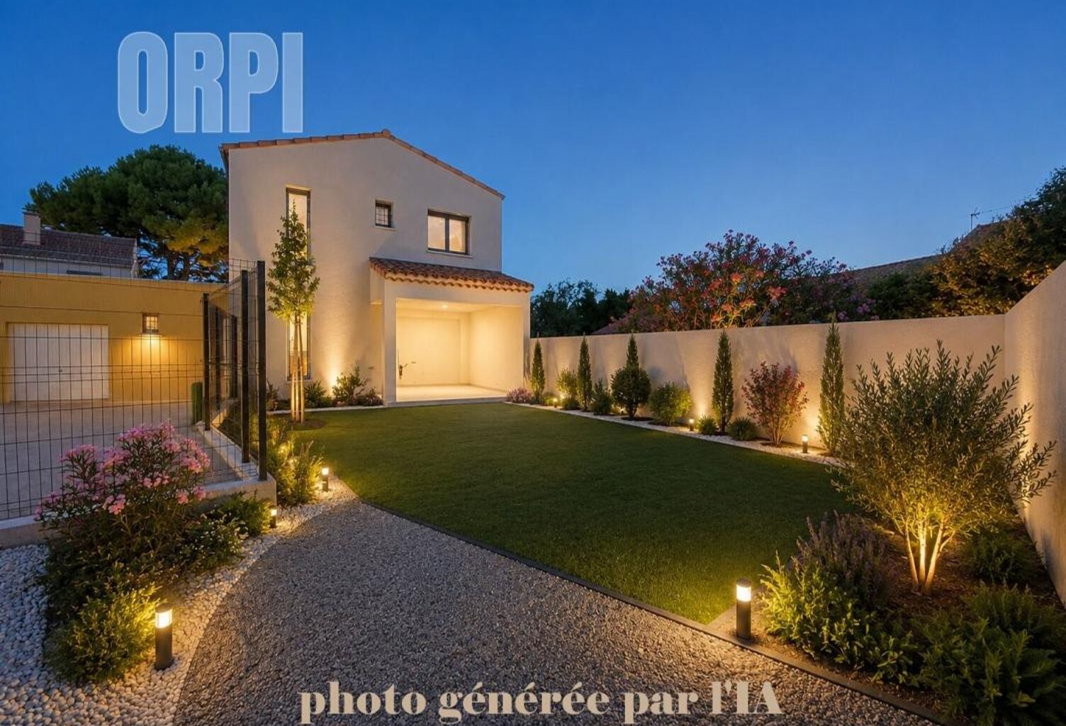 En exclusivité à vendre, maison neuve avec garage, jardin, terrasse, frais de notaires réduits ! — photo 1