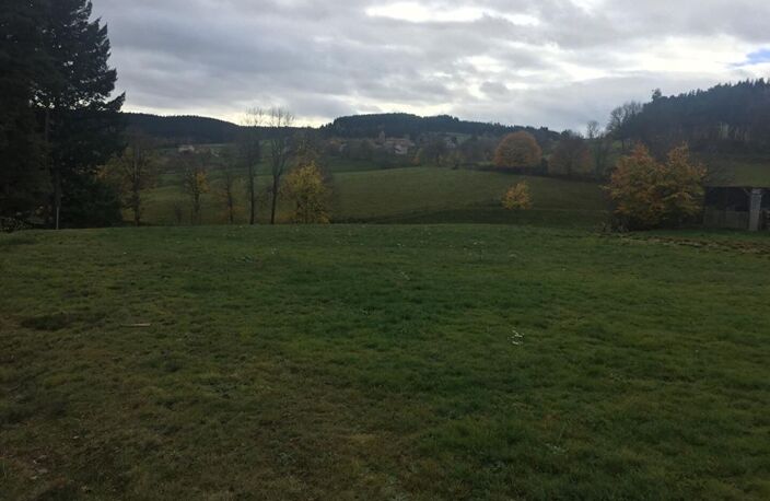Dunières 43220 terrain constructible viabilisé environ 1218 m², très bonne exposition et vue dégagée — photo 4