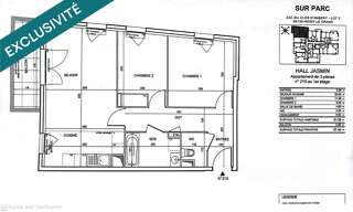 Appartement 3 Pièces 61 m² à vendre à Noisy-le-Grand (93160)