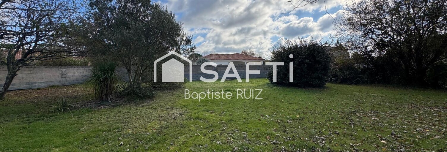 Terrain  1000 m² à vendre à Montauban (82000)