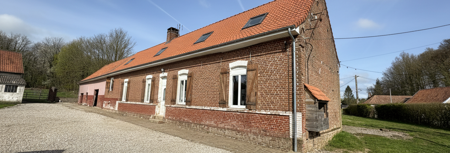 Maison 6 Pièces 215 m² à vendre à Bourthes (62650)