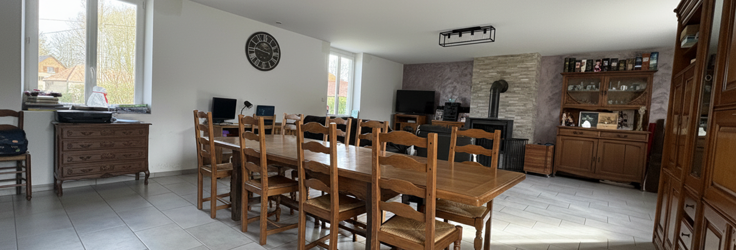 Maison 6 Pièces 215 m² à vendre à Bourthes (62650)