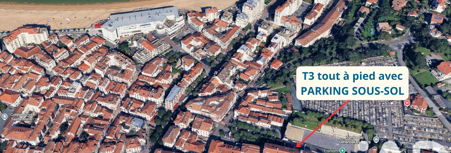 Appartement 3 Pièces 62 m² à vendre à Saint-Jean-de-Luz (64500)