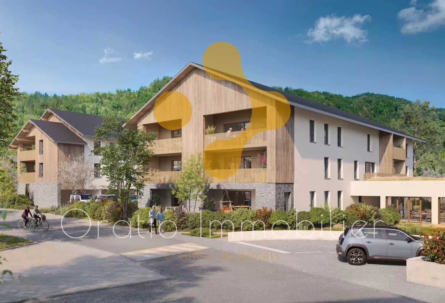 T4 au dernier étage, proche du centre du village — photo 1