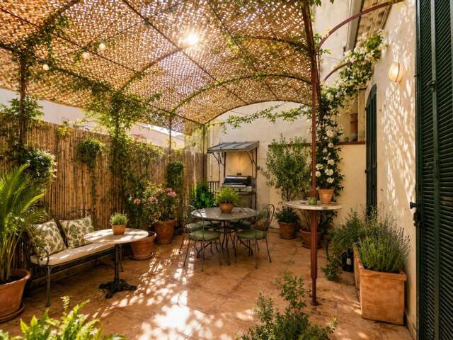 Nîmes proche Arenes : À Vendre appartement type 3 / 4 pièces avec grande terrasse au calme — photo du bien