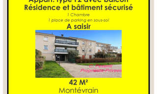 Appartement 2 Pièces 42 m² à vendre à Montévrain (77144)