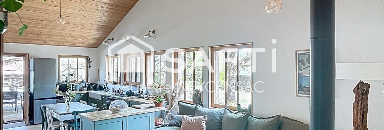 Maison 5 Pièces 110 m² à vendre à Salles (33770)