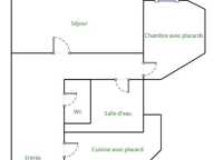 NICE MI MADELEINE. 2 pièces 45m2 + cave et garage possible — photo 4