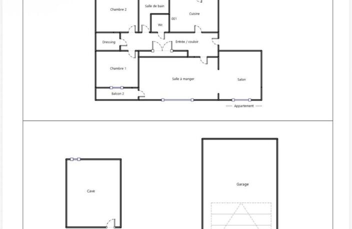 Appartement T3 Lumineux avec cave et garage — photo 3