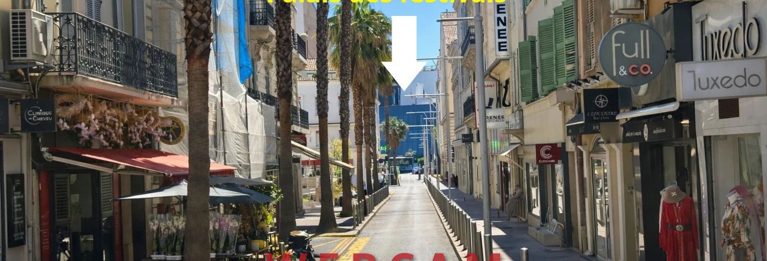 Commerce  10 m² à vendre à Cannes (06400)