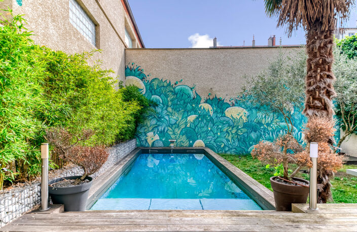 VILLEURBANNE   CHARPENNES | Maison familiale avec jardin, pi — photo 2