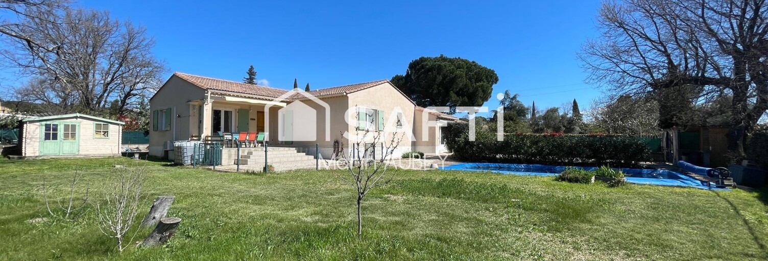 Maison 6 Pièces 124 m² à vendre à Saint-Laurent-la-Vernède (30330)