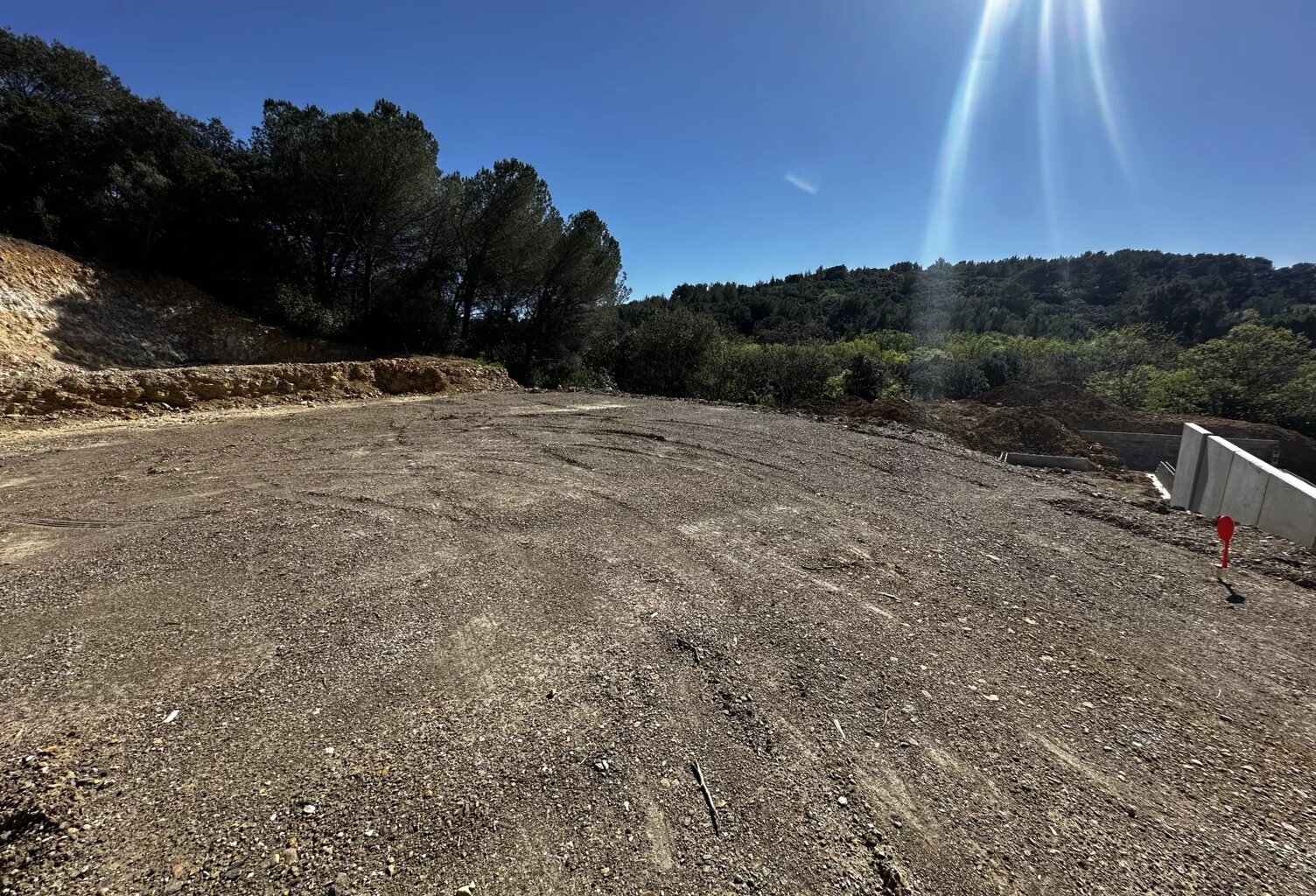Parcelle à batir vue degagée, 2400 m2,   au calme — photo 1
