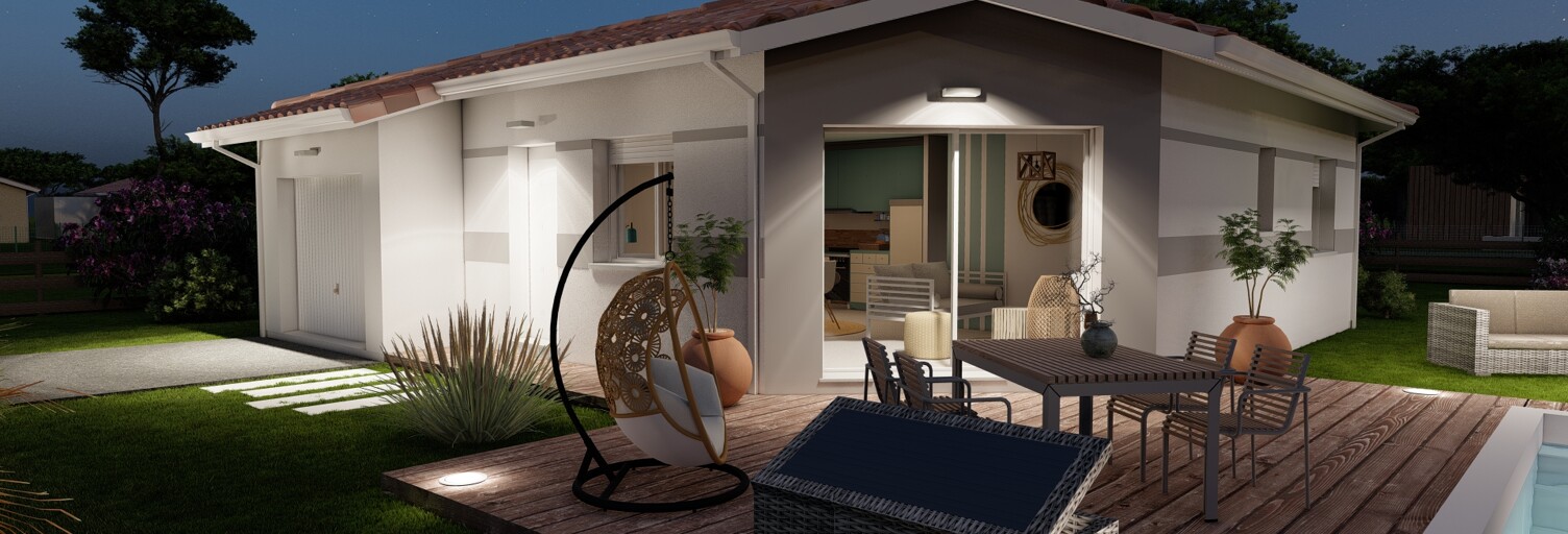 Maison 60 m² à construire Fargues (40500)