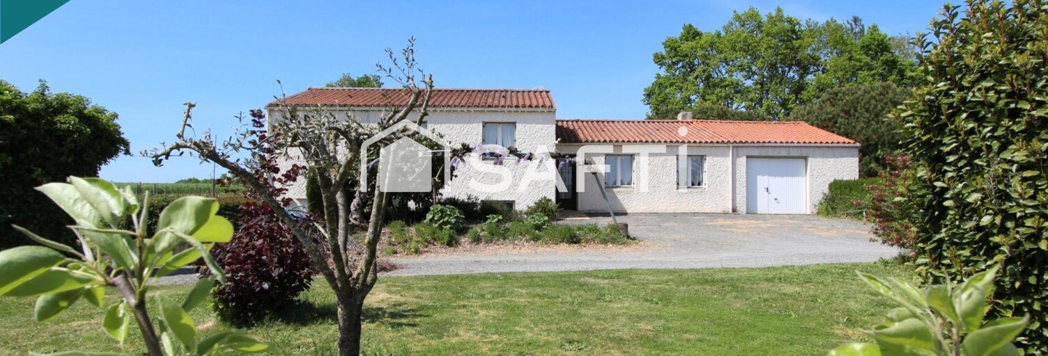 Maison 7 Pièces 146 m² à vendre à Saint-Cyr-des-Gâts (85410)