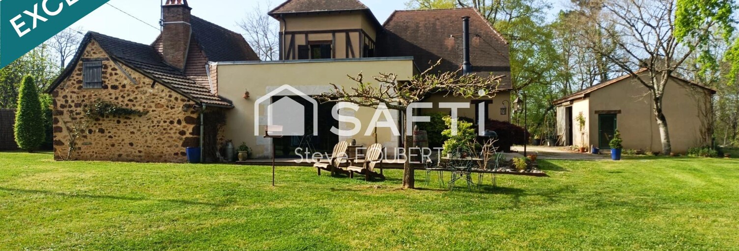 Maison 7 Pièces 175 m² à vendre à Rouffignac-Saint-Cernin-de-Reilhac (24580)