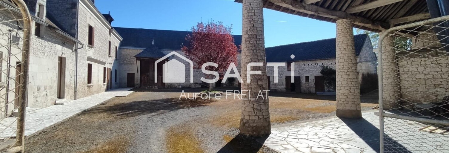 Maison 8 Pièces 190 m² à vendre à Pouzay (37800)