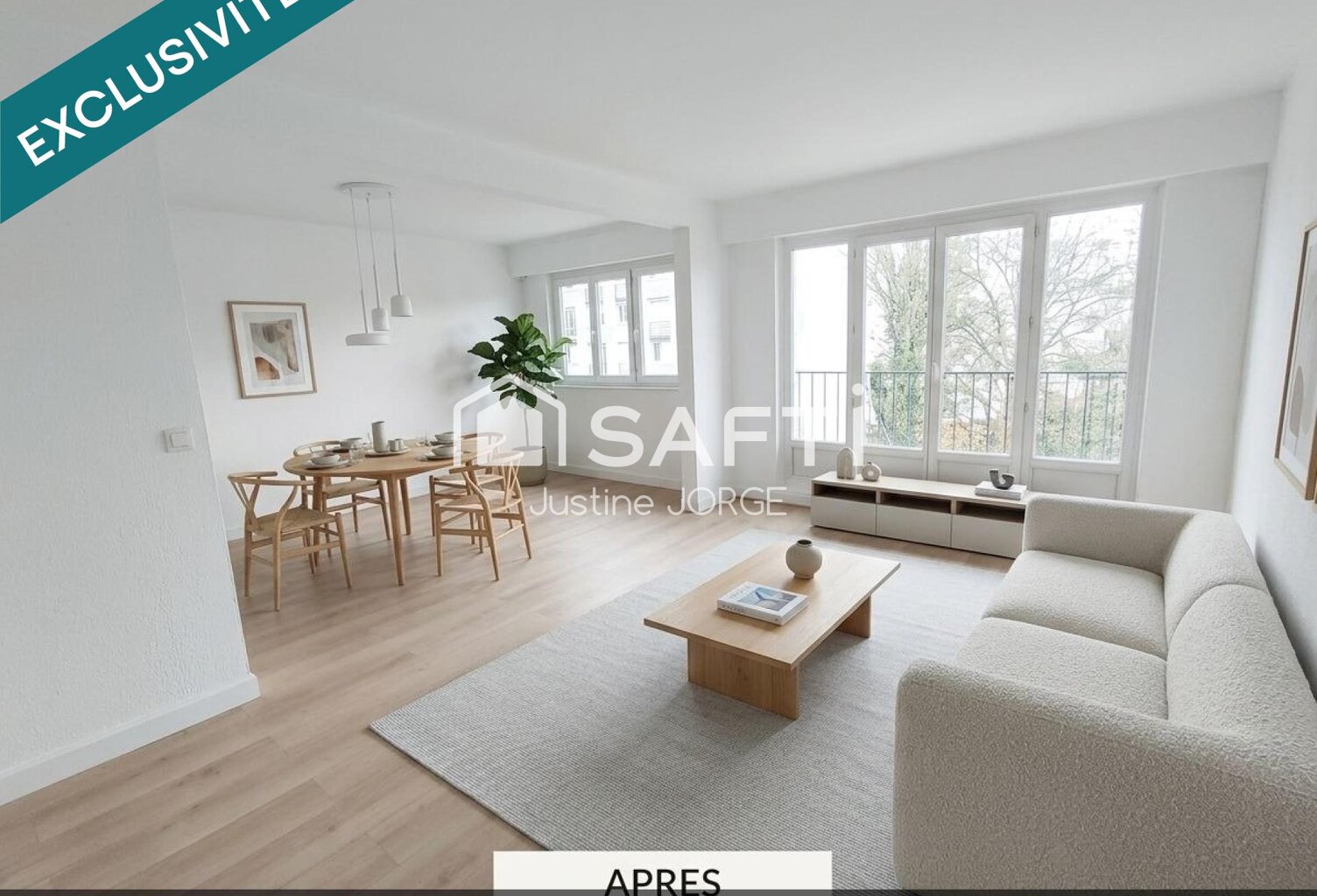 Appartement 4 pièces, 2 chambres — photo 1