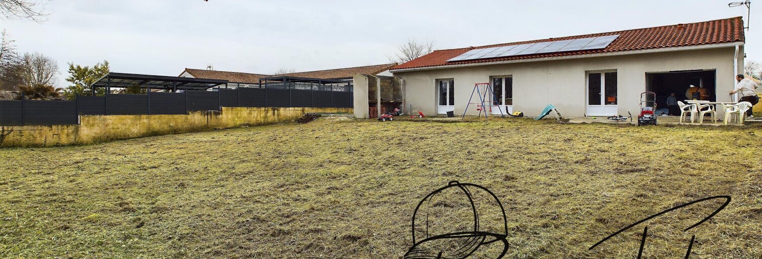 Maison 5 Pièces 113 m² à vendre à Laruscade (33620)