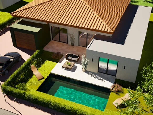 Villa T4 avec piscine et garage proche de la mer Ghisonaccia — photo du bien