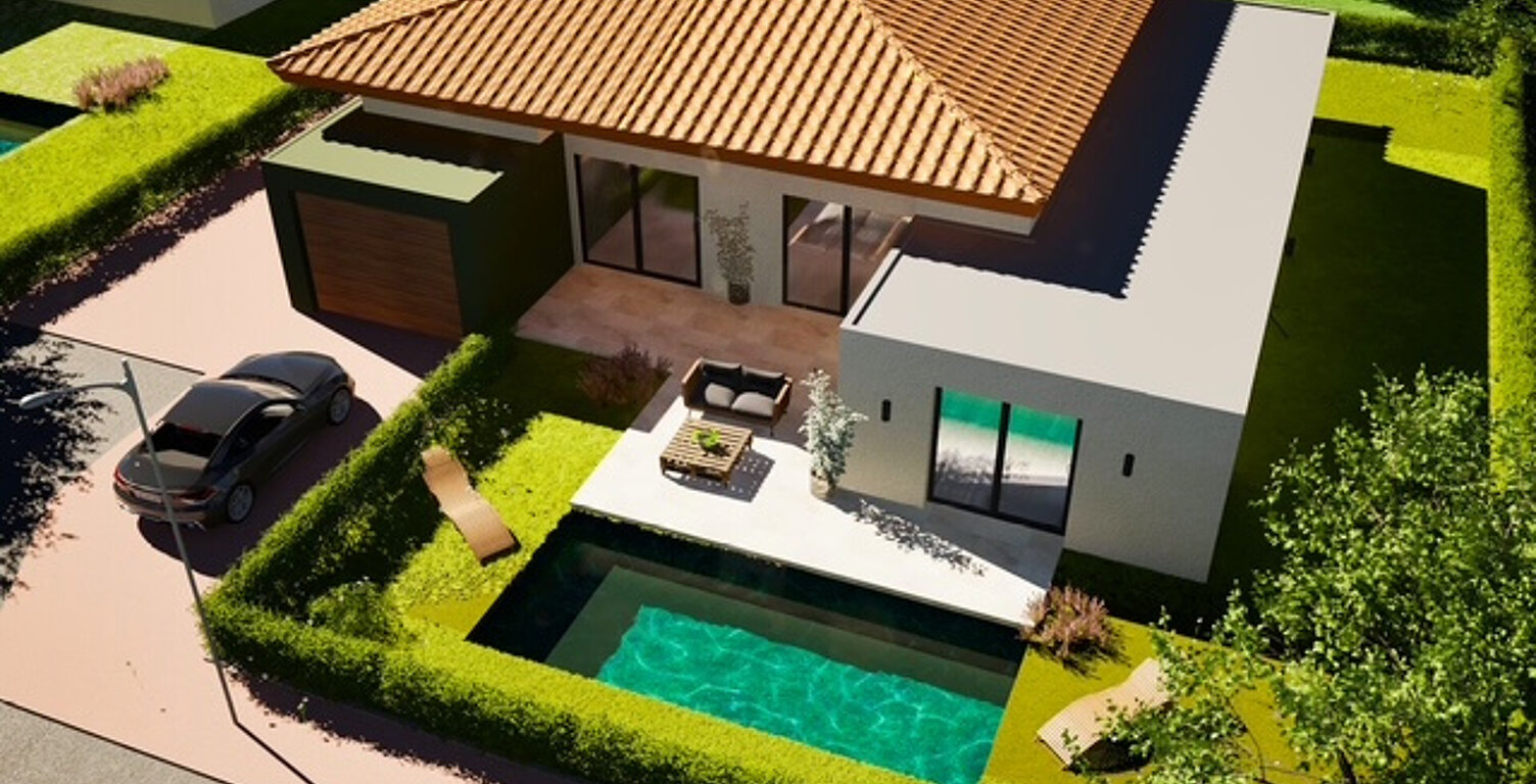 Villa T4 avec piscine et garage proche de la mer Ghisonaccia — photo 1