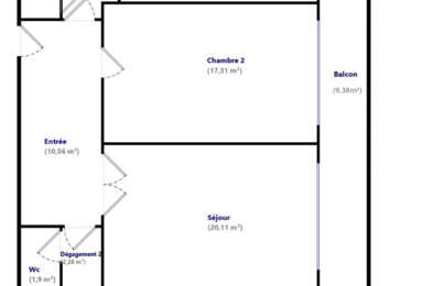 Appartement 3 pièces 540000 €