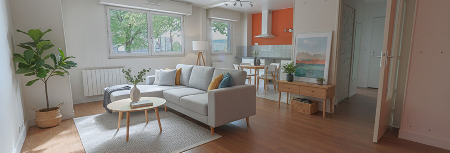 Appartement 2 Pièces 49 m² à louer à Rouen (76000)