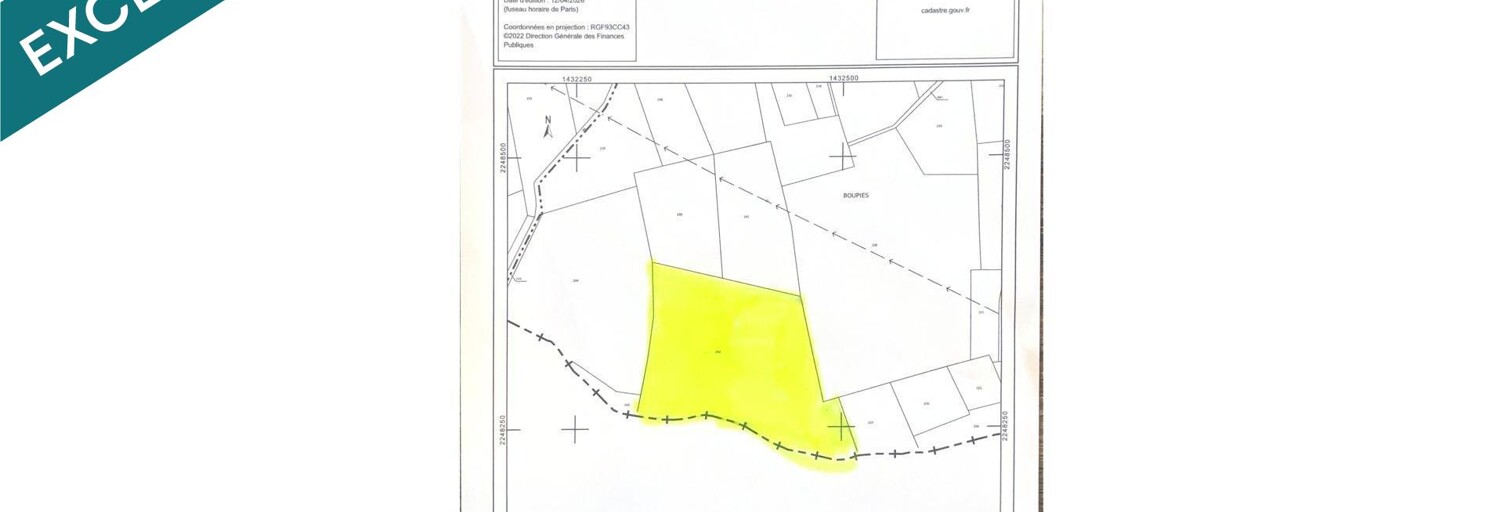 Terrain  22700 m² à vendre à Saint-Castin (64160)