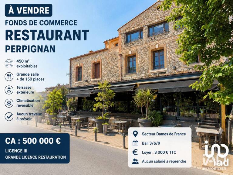 Vente Restaurant 450 m&sup2; — photo 1
