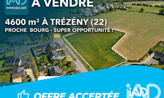 Terrain  4678 m² à vendre à Trézény (22450)