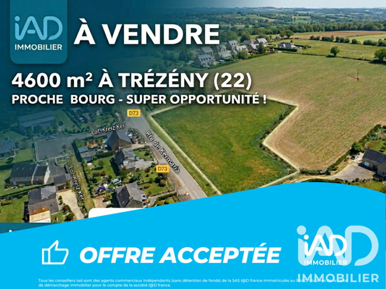 Vente Terrain 4 678 m&sup2; — photo 1
