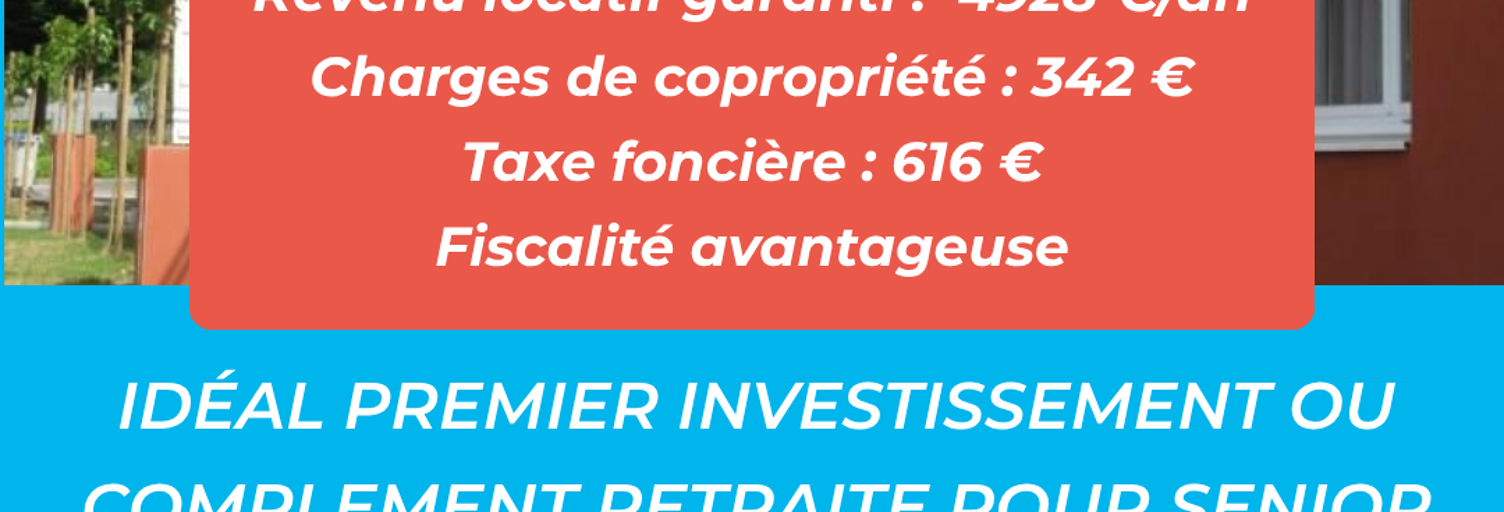 Appartement 1 Pièce 25 m² à vendre à Nantes (44300)