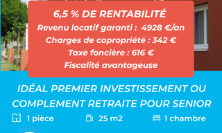 Appartement 1 Pièce 25 m² à vendre à Nantes (44300)