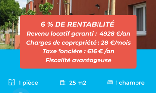 Appartement 1 Pièce 25 m² à vendre à Nantes (44300)