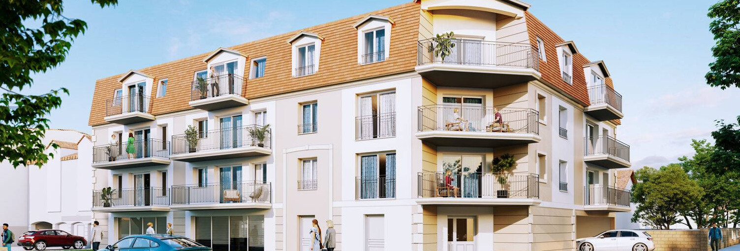 Appartement neuf T2, T4 Pièce 49 à 84 m² à vendre à Sainte-Geneviève-des-Bois (91700)