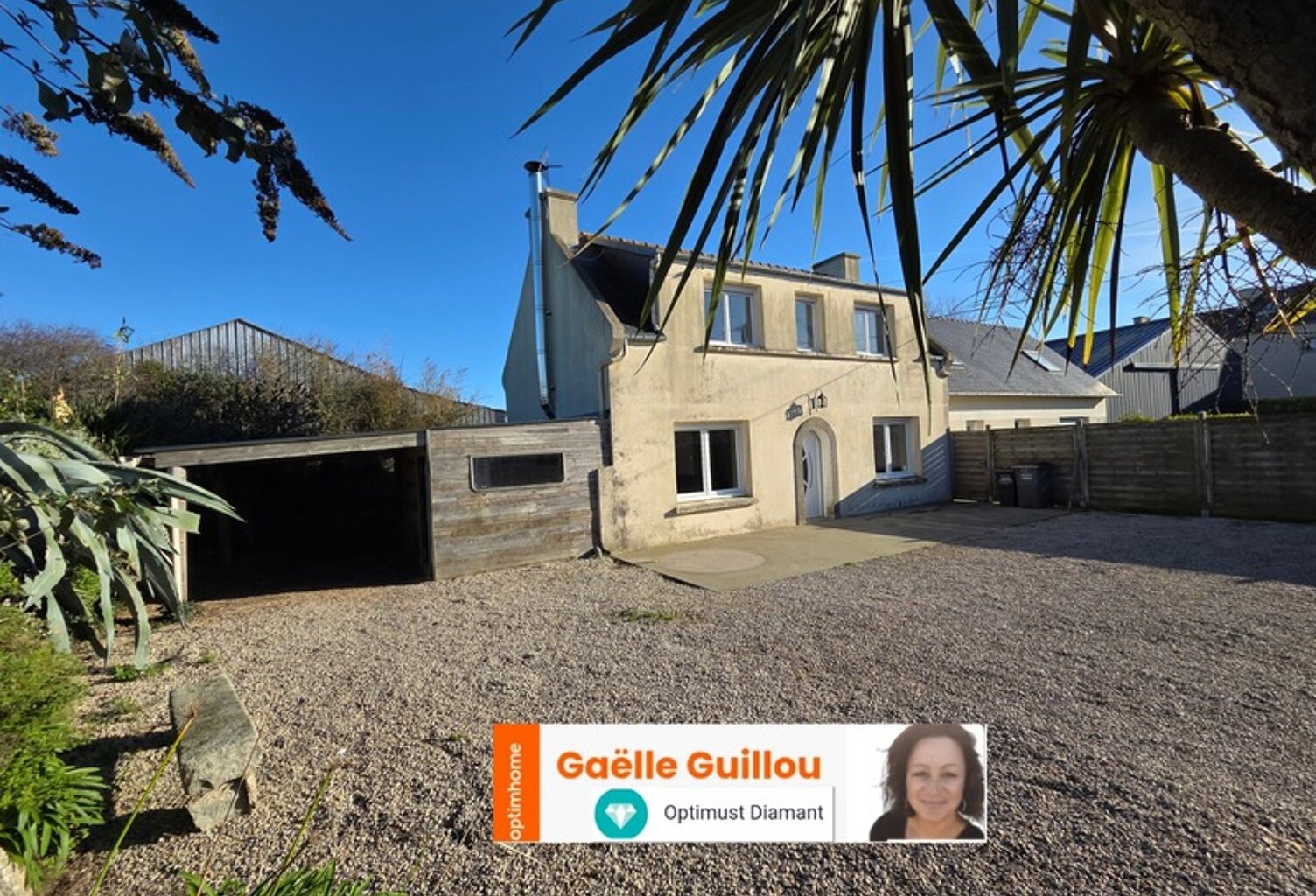 PLOUGOULM : Maison +  Extension + Hangar au calme à 2 pas de la mer - 1420m² — photo 1