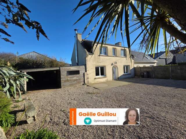 PLOUGOULM : Maison +  Extension + Hangar au calme à 2 pas de la mer - 1420m² — photo du bien