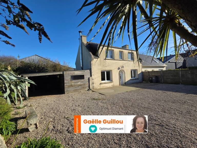 PLOUGOULM : Maison +  Extension + Hangar au calme à 2 pas de la mer - 1420m² — photo 1