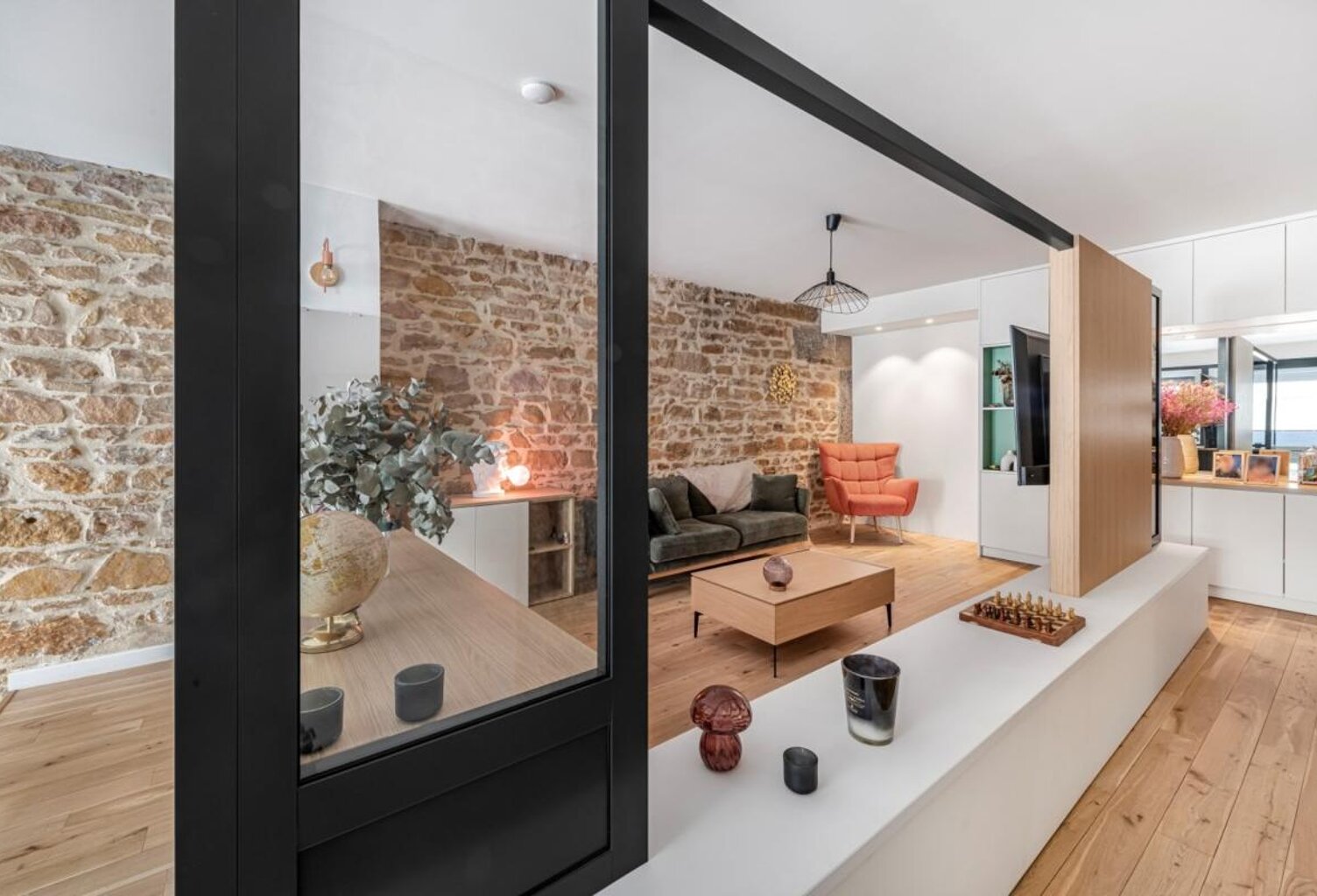 Coup de cœur assuré ! Appartement triplex T4 Lyon 3 quai Augagneur — photo 1