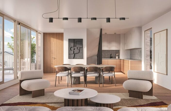 Triplex d’exception 195,75 m² avec piscine intérieure – Paris 14e (Quartier Petit-Montrouge) — photo 2