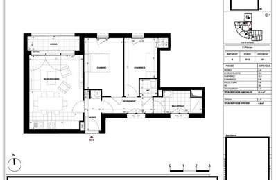 appartement à vendre 5 pièces GENNEVILLIERS (92) — photo du bien