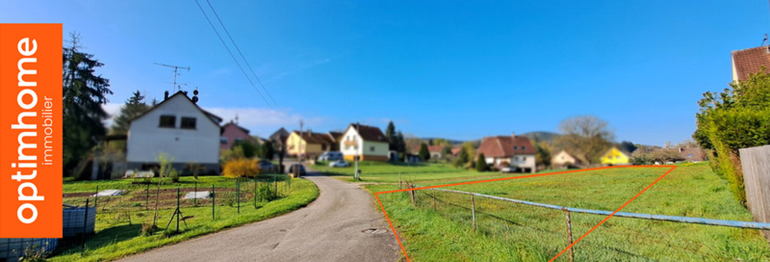 Terrain  1024 m² à vendre à Weiterswiller (67340)