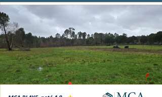 Terrain  1980 m² à vendre à Saint-Savin (33920)